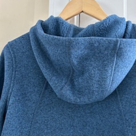 Women's Jacket The North Face Blue Size Medium Zip Enclosure Front Pockets - Picture 3 of 5